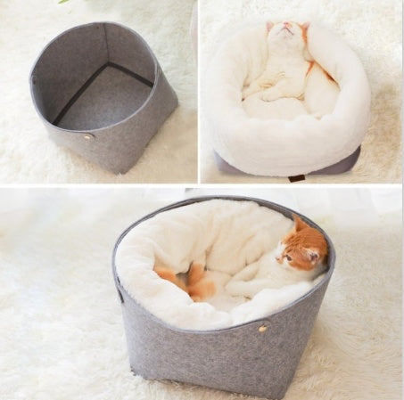 cozy pet bed