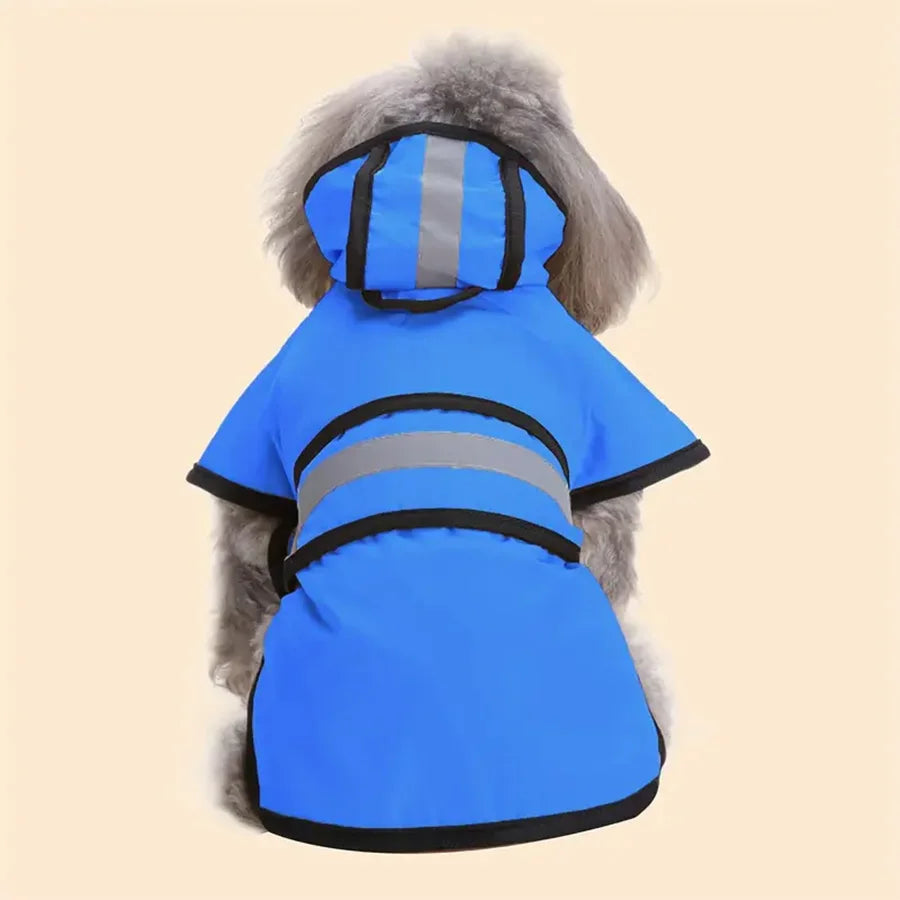 ๐ง๏ธ Adjustable Waterproof & Windproof Dog Raincoat โ Keep Your Pet Dry & Comfortable