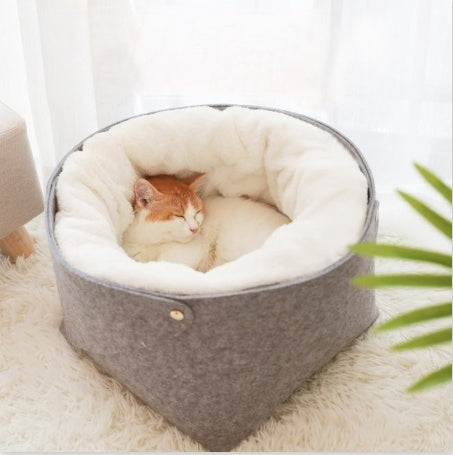 cozy pet bed