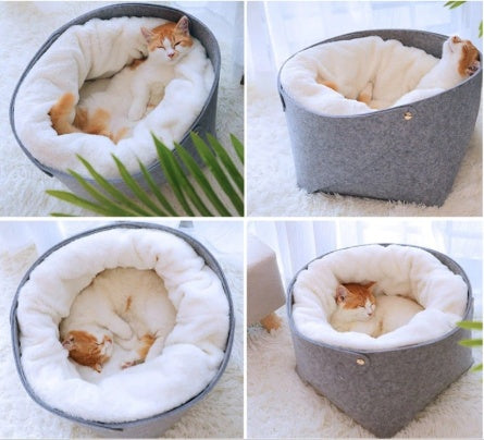 cozy pet bed