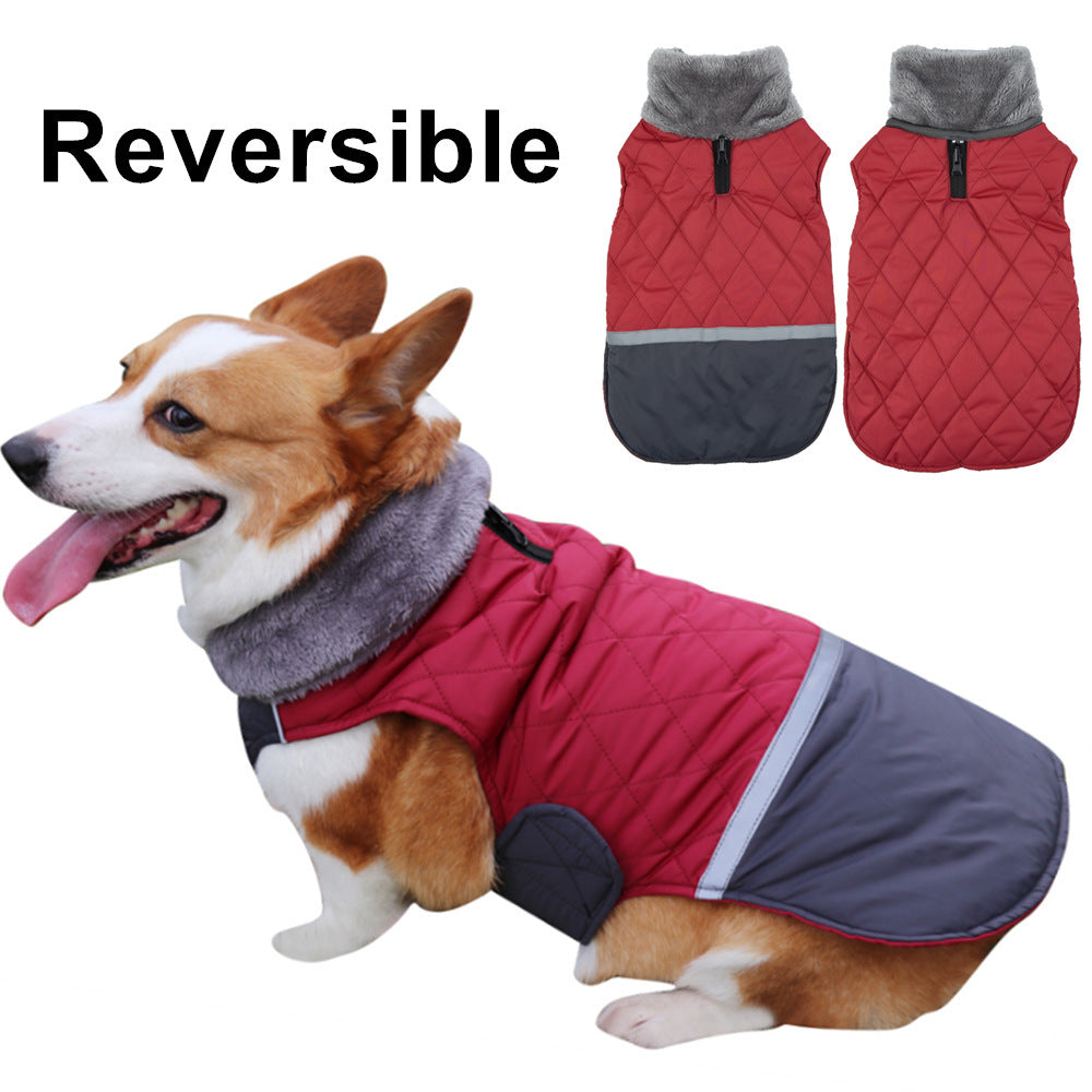 Premium Reversible Waterproof Pet Jacket