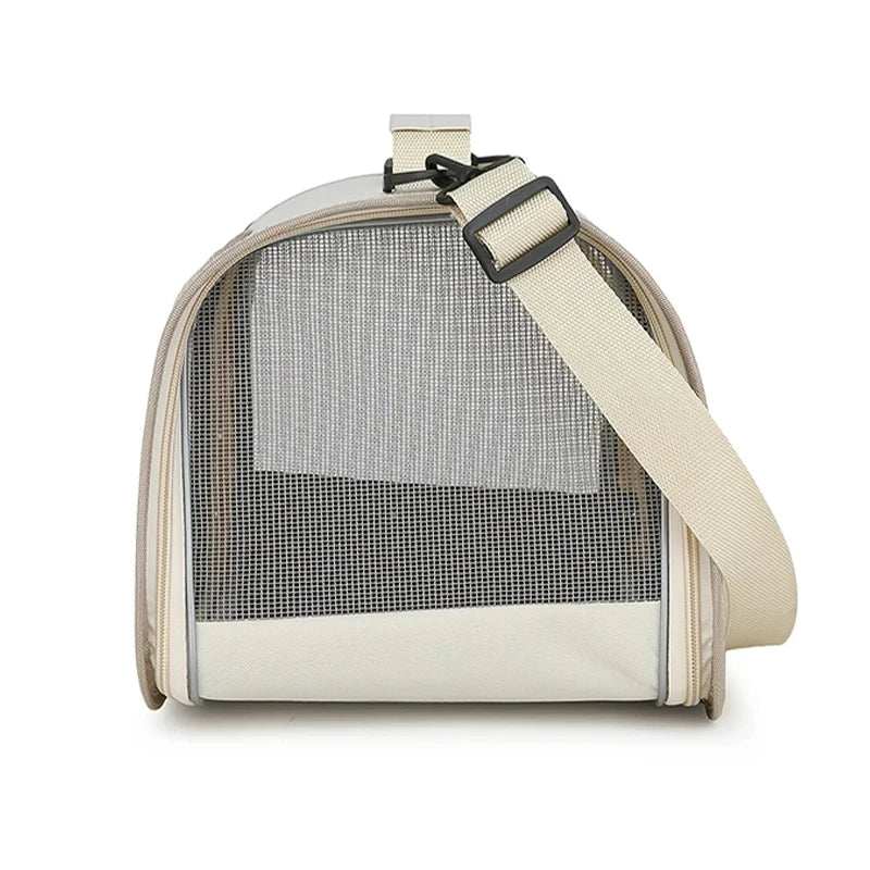 Outdoor Pet Carrier Bag – Portable & Comfortable Shoulder Bag for Small Pets