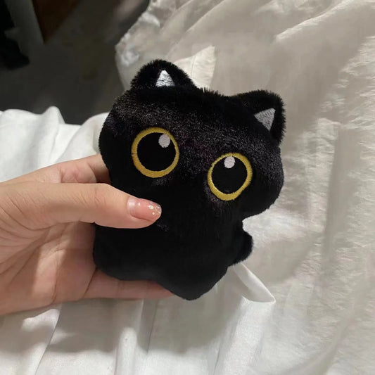Cute Black Cat Plush Toy Doll
