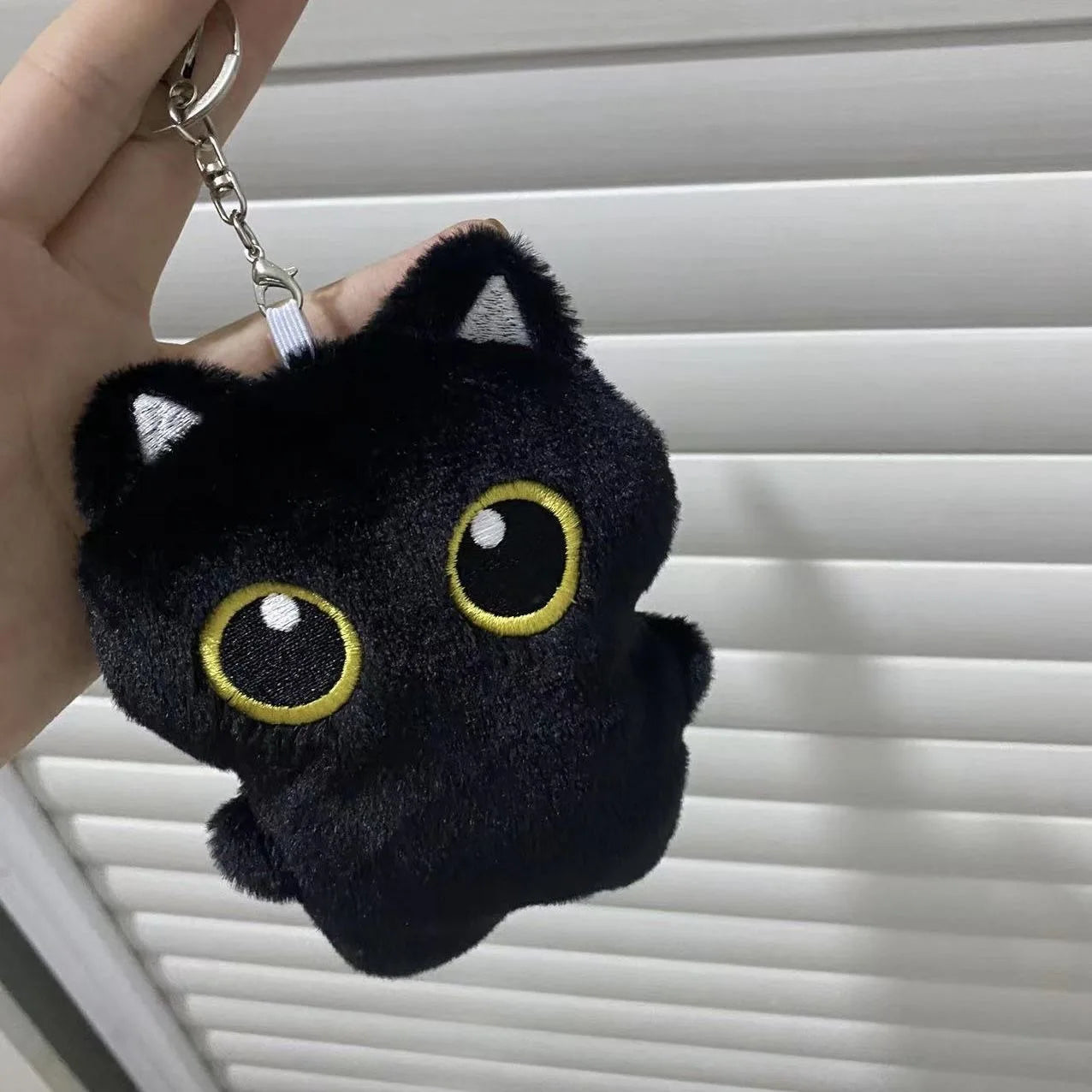 Cute Black Cat Plush Toy Doll
