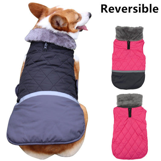 Premium Reversible Waterproof Pet Jacket